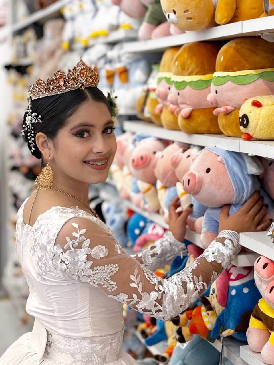 Look elegante de novia